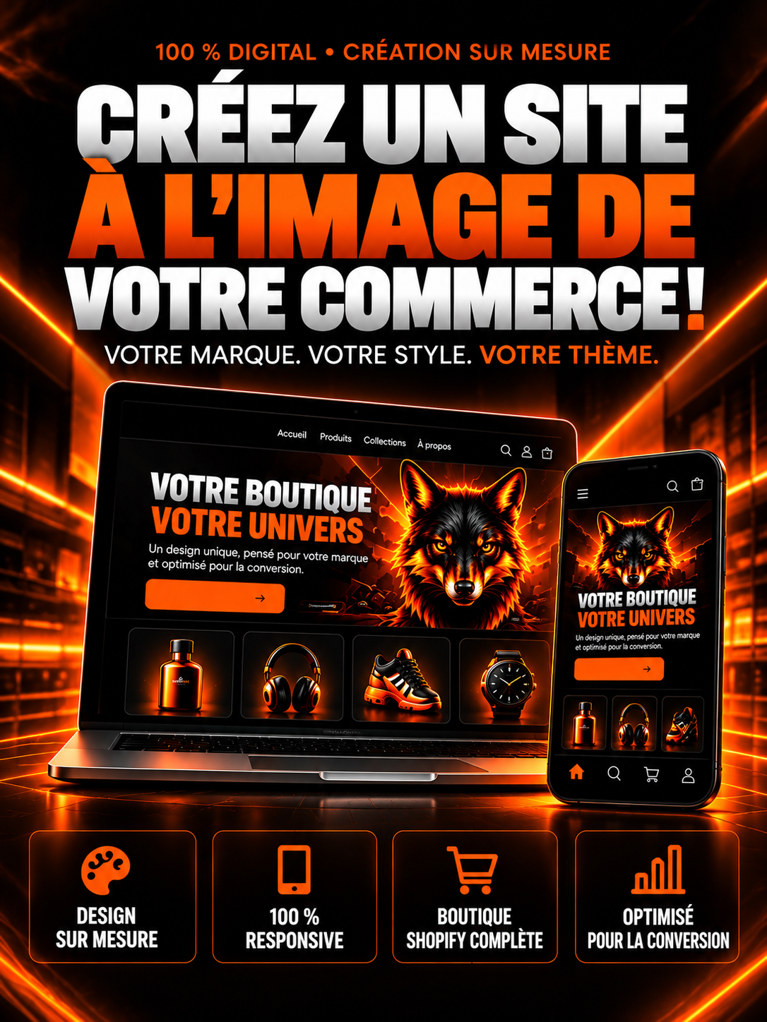 CRÉEZ VOTRE SITE