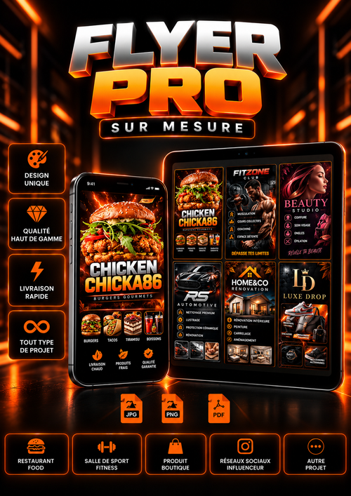FLYER PRO SUR MESURE