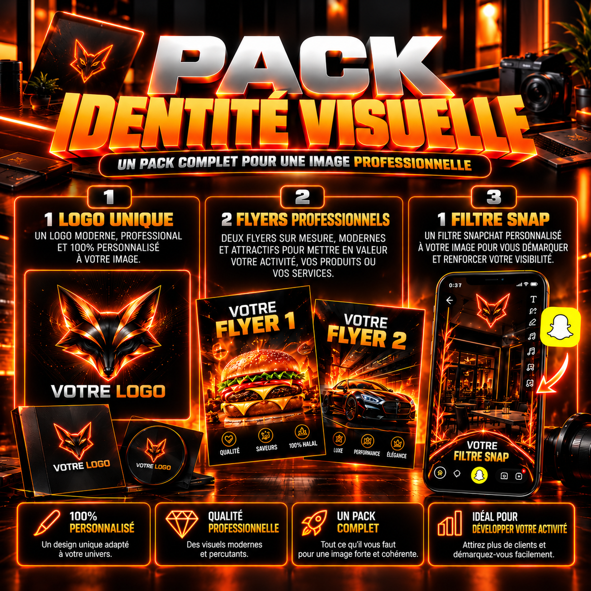 PACK IDENTITÉ VISUELLE